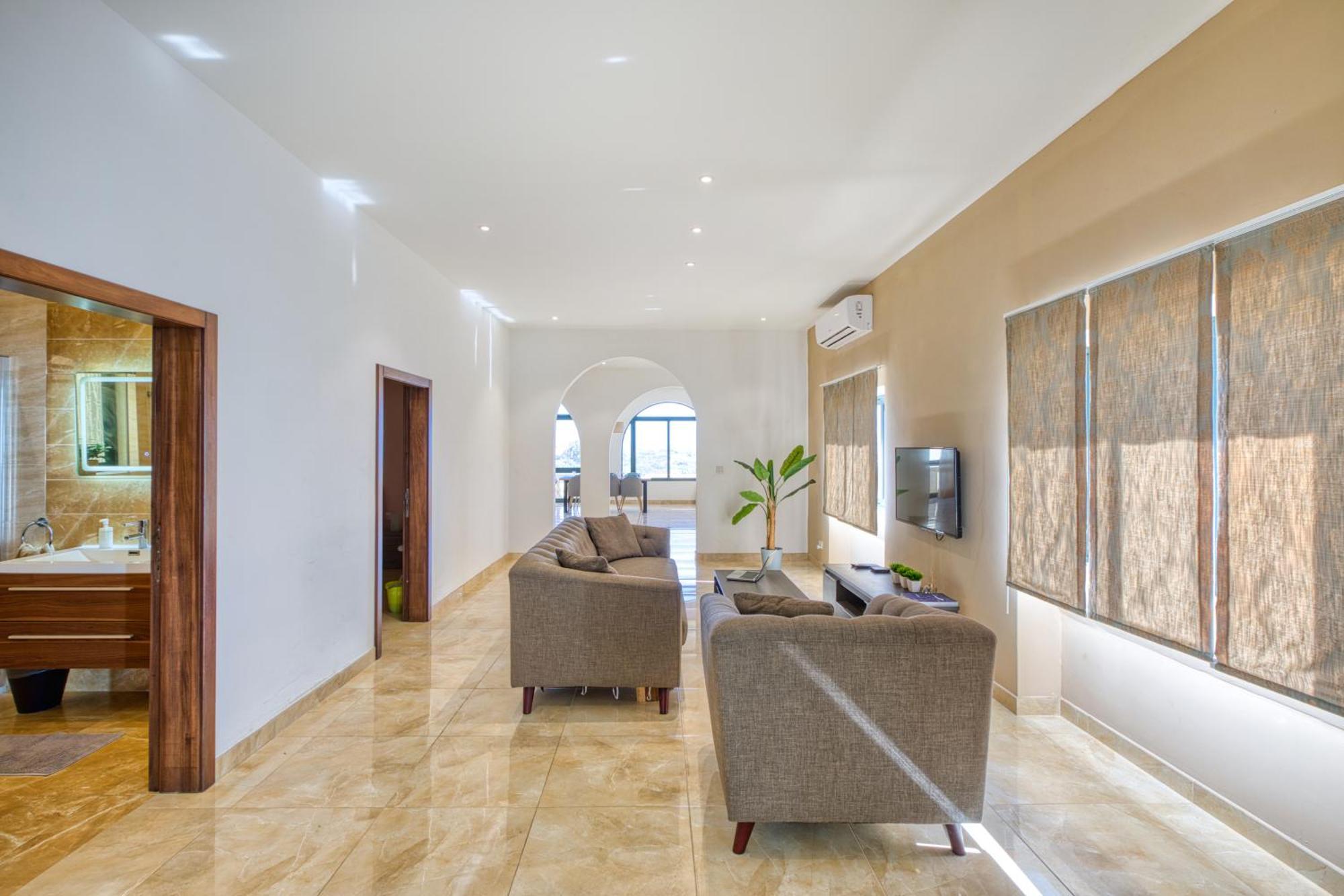 Spacious, Bright, Valley & Sea View Maisonette Xagħra Exteriör bild