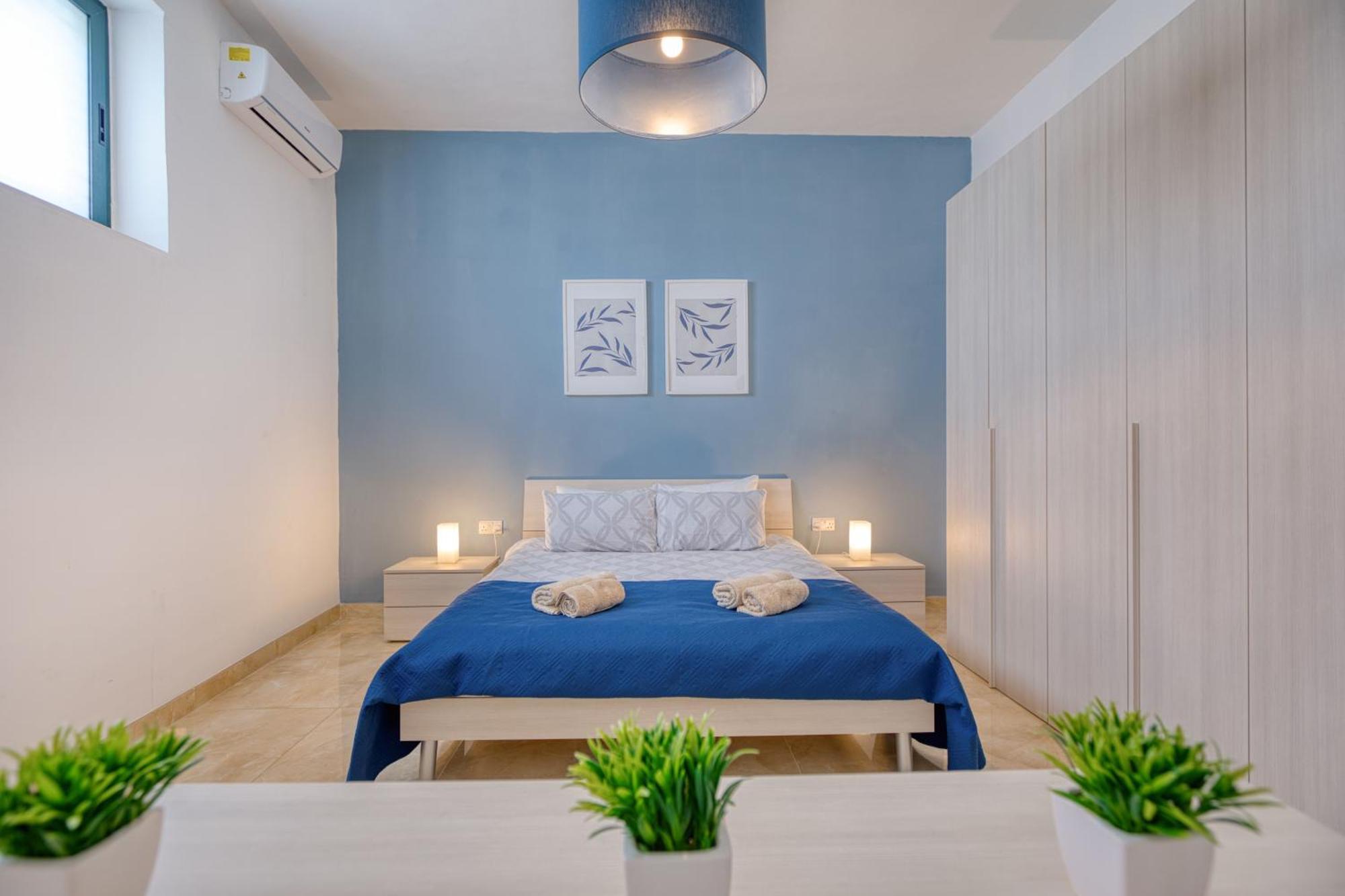 Spacious, Bright, Valley & Sea View Maisonette Xagħra Exteriör bild