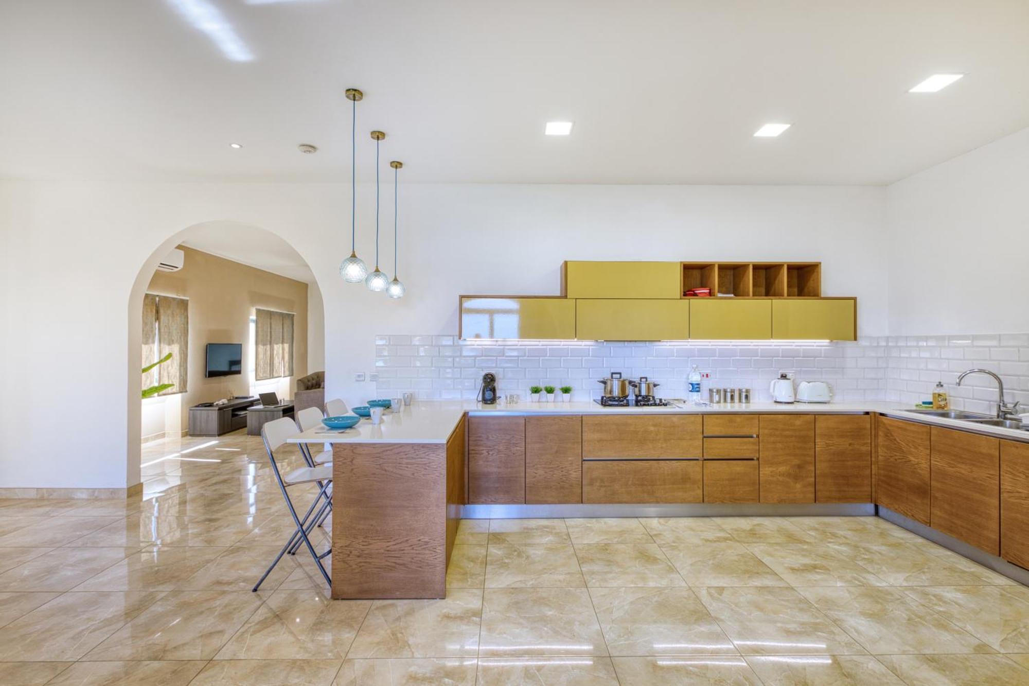 Spacious, Bright, Valley & Sea View Maisonette Xagħra Exteriör bild