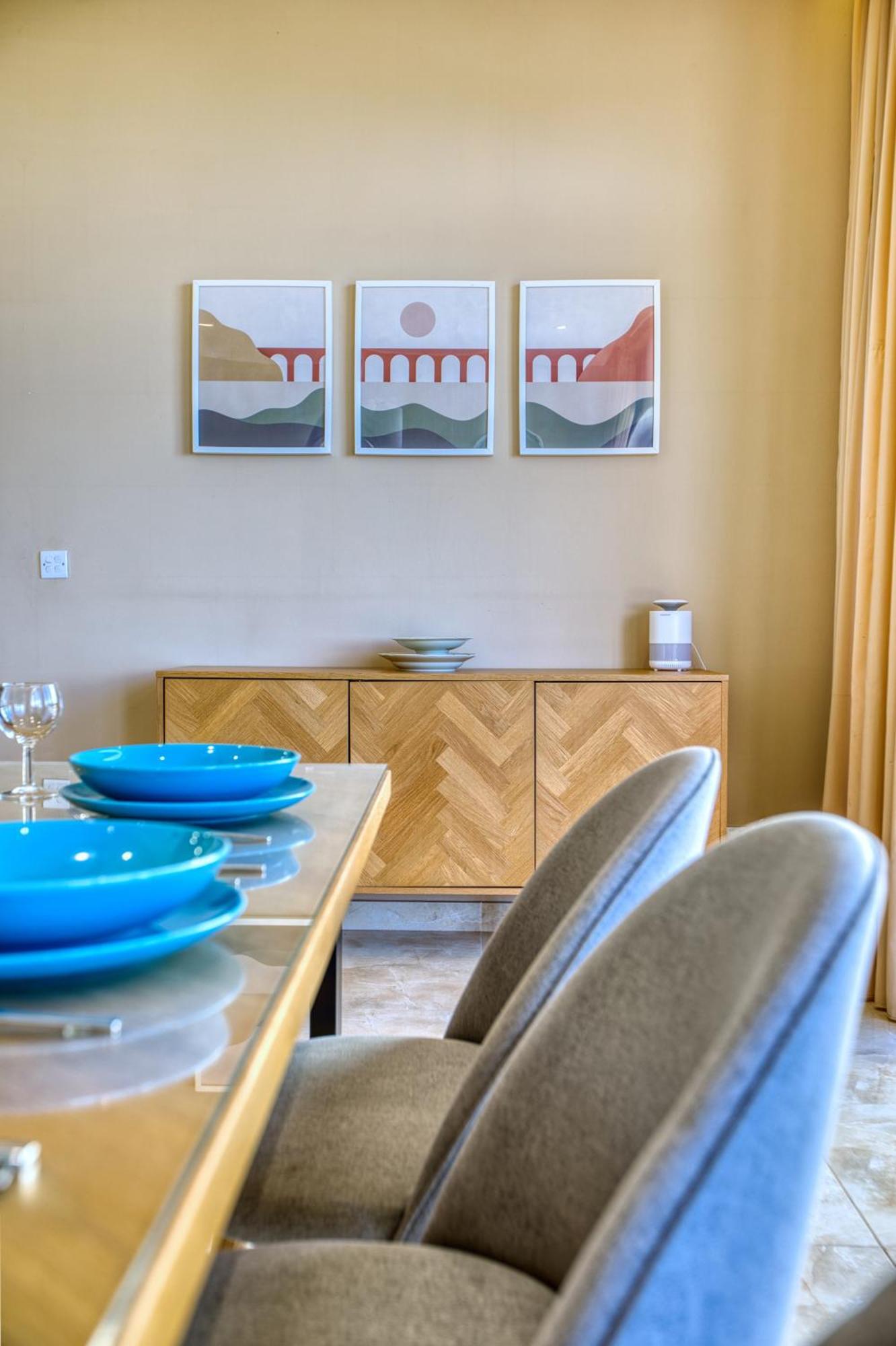 Spacious, Bright, Valley & Sea View Maisonette Xagħra Exteriör bild
