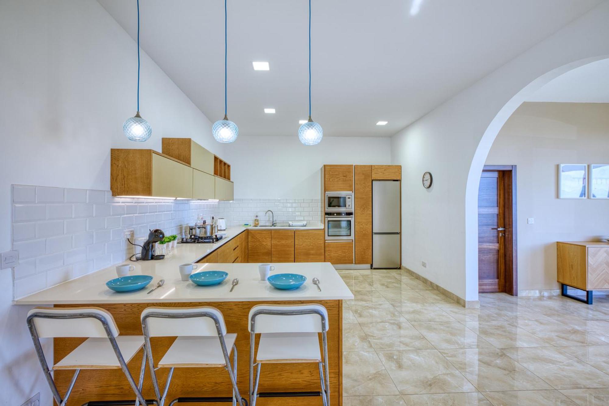 Spacious, Bright, Valley & Sea View Maisonette Xagħra Exteriör bild
